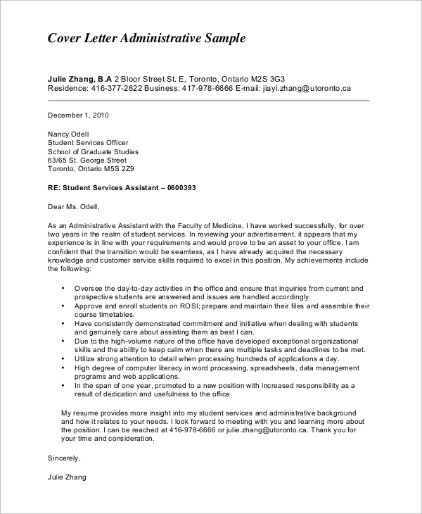 graduate assistantship cover letter example