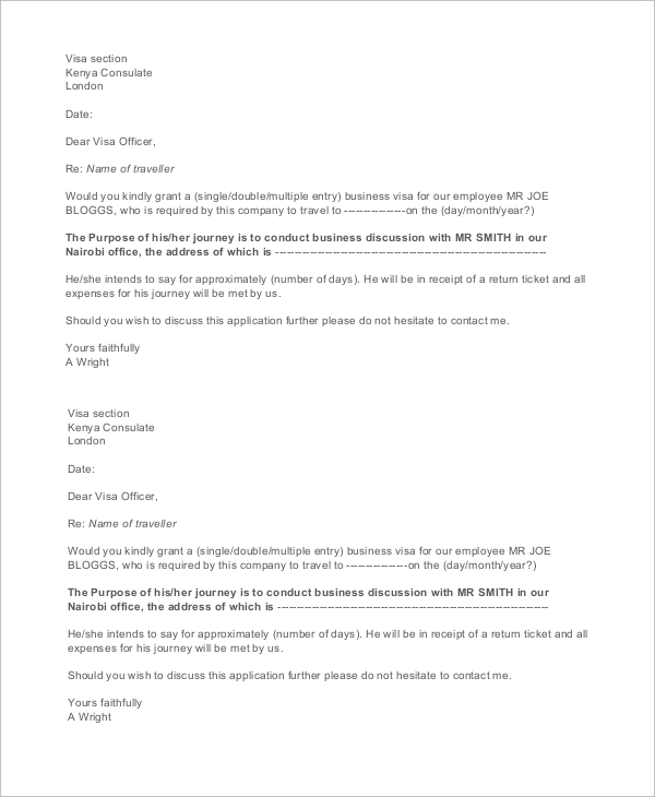 8 Business Letter Examples Templates