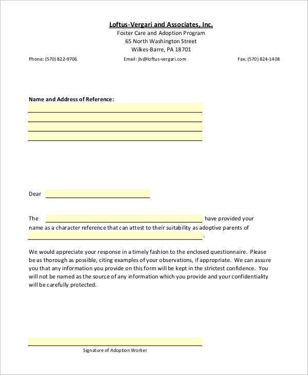 FREE 7 Sample Recommendation Letter Templates In MS Word PDF