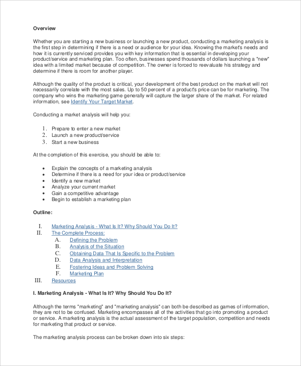 How To Write A Market Analysis 12 Steps With Pictures