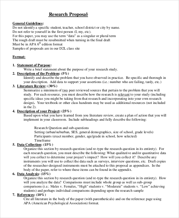 Research paper outline template apa