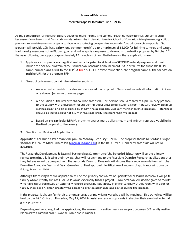 sample educational research proposal pdf