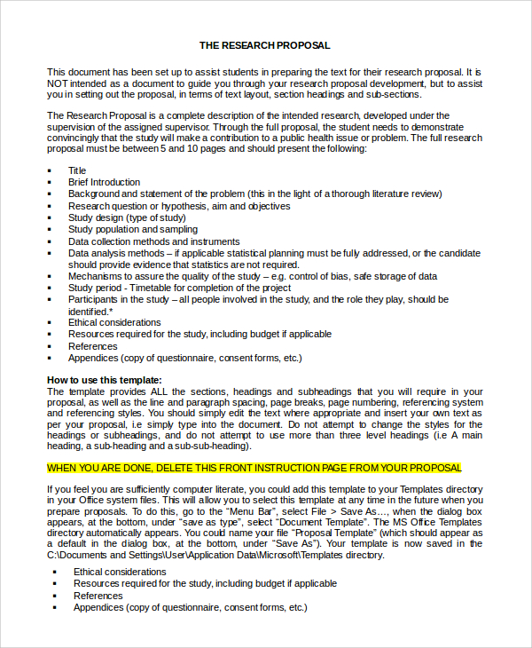 research proposal topics for statistics