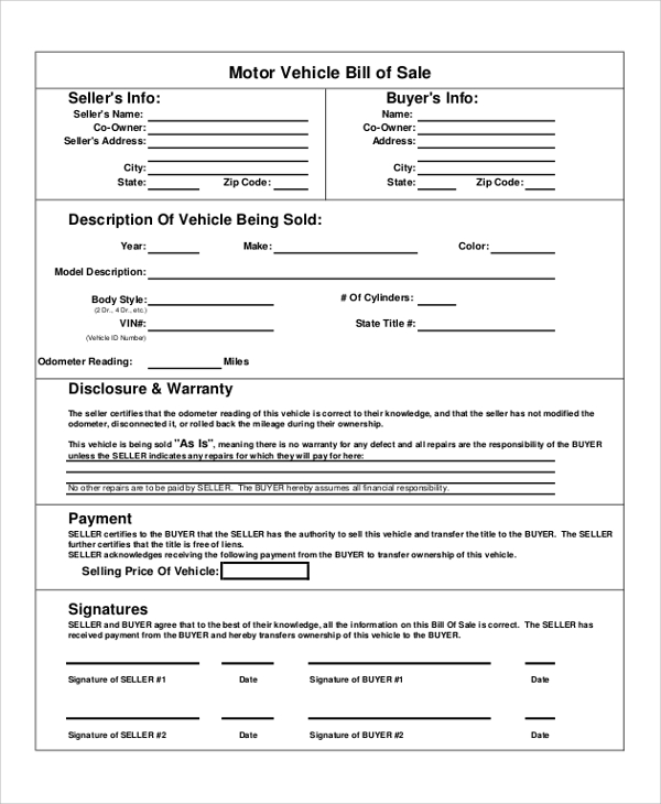 free-8-sample-bill-of-sale-for-vehicle-templates-in-ms-word-pdf