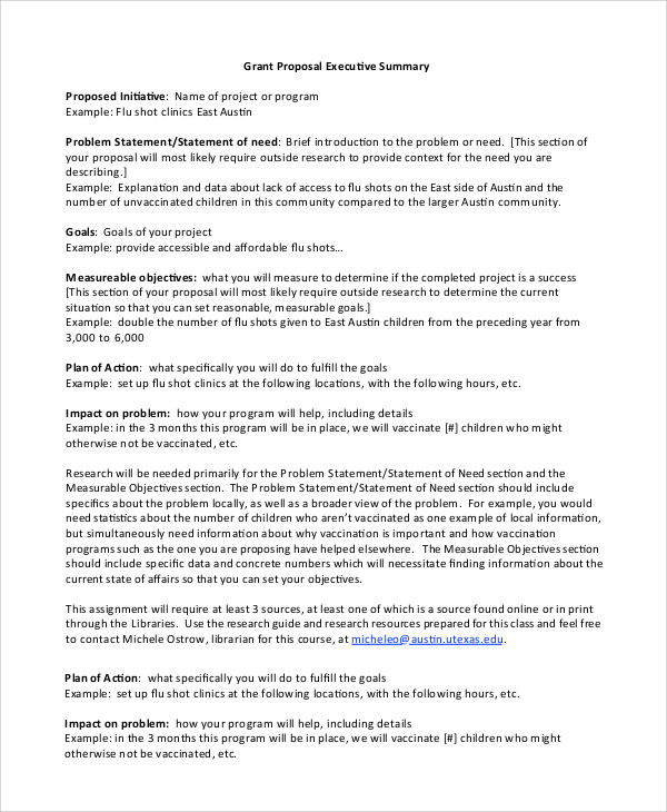  Executive Summary Sample For Proposal Pdf Slideshare
