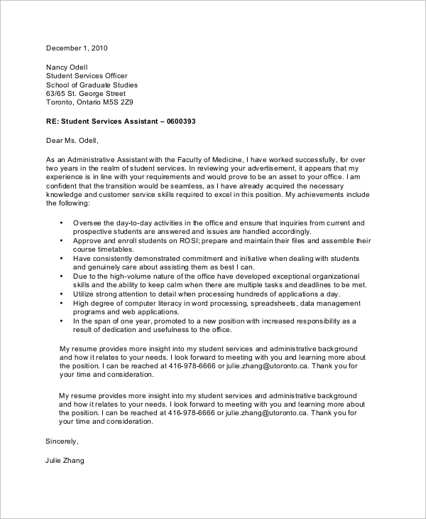 Cover letter medical administrative assistant examples