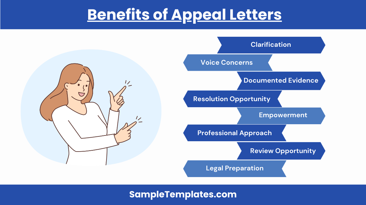 benefits of appeal letters