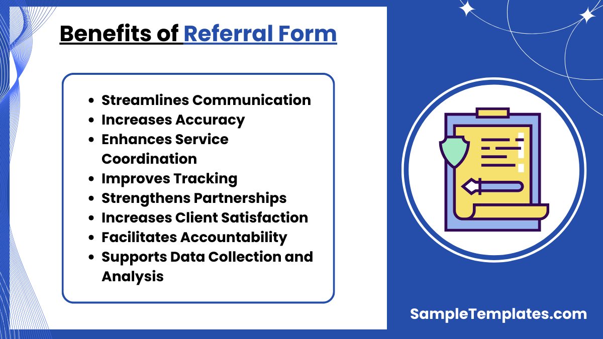 benefits of referral form