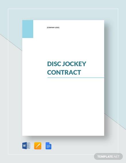 dj contract