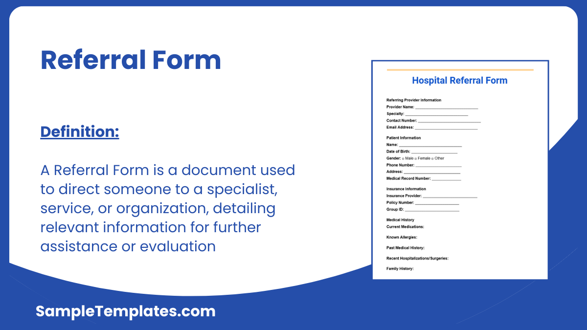 Referral Form