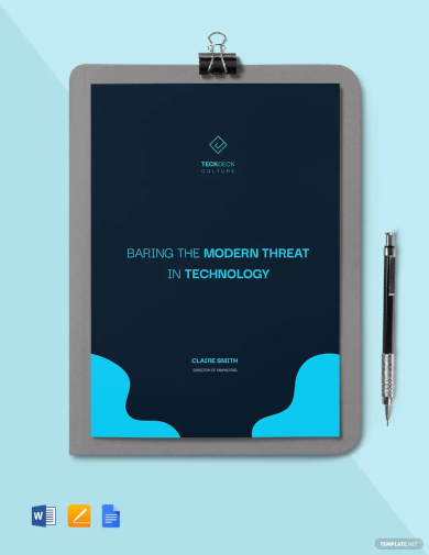 technology white paper template