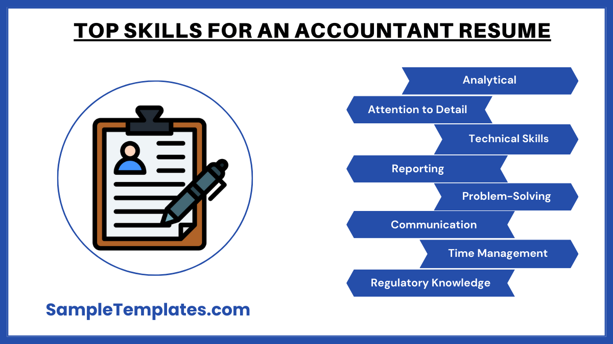 top skills for an accountant resume