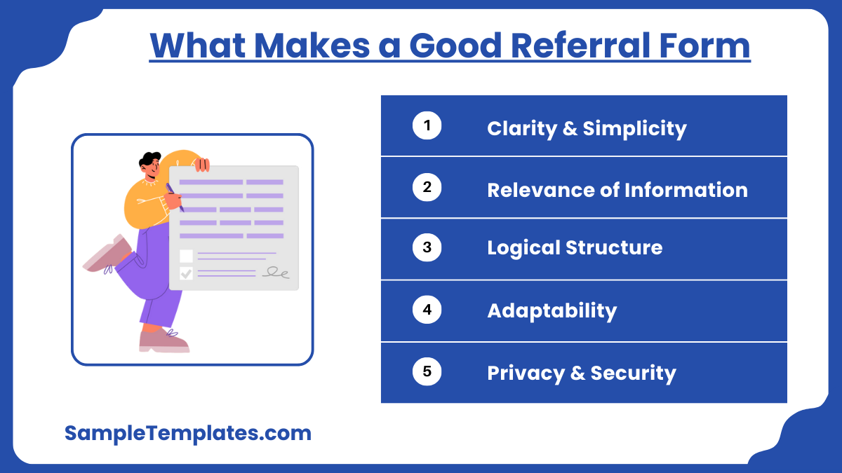 what makes a good referral form