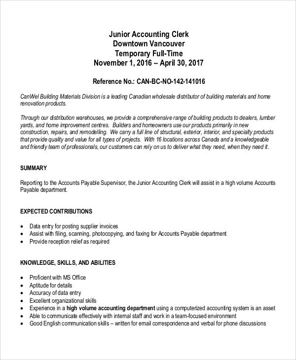 accounting clerk jobs remote