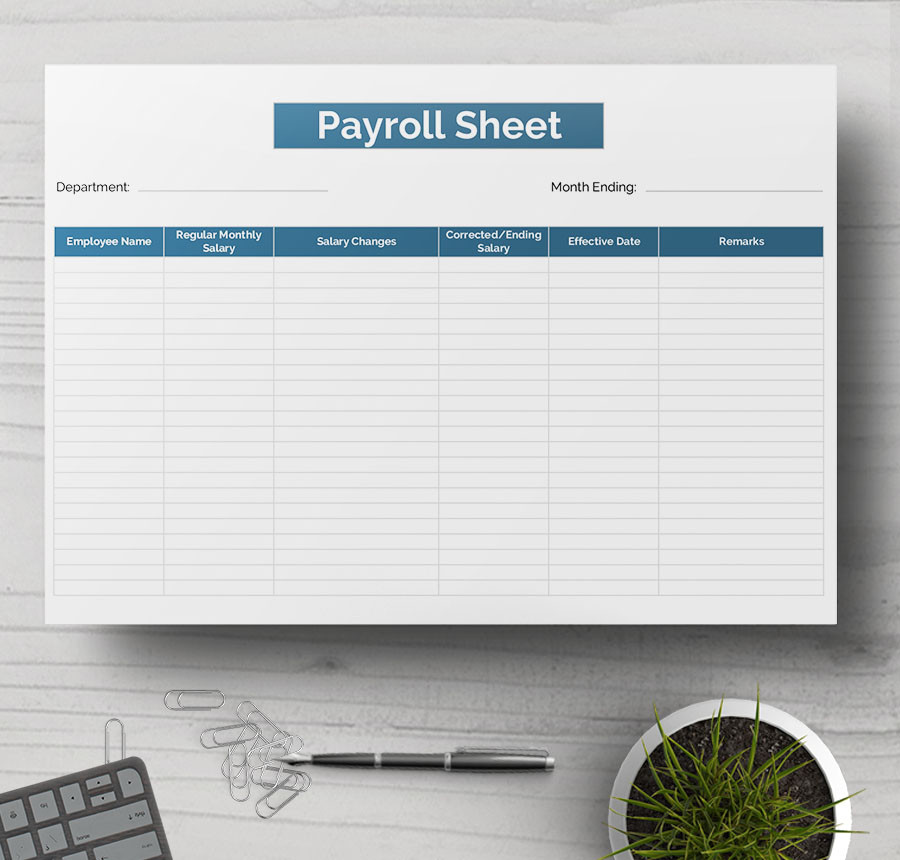 FREE 15+ Payroll Samples (Ledger, Schedule)