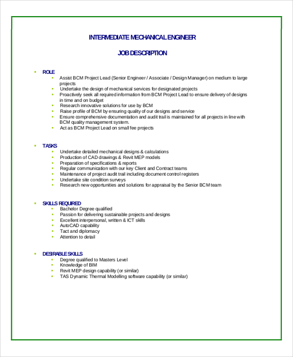 free-10-sample-mechanical-engineering-job-description-templates-in-pdf