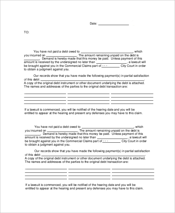 How To Write A Letter Demanding Arbitration