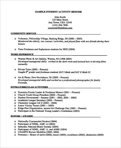 resume activity