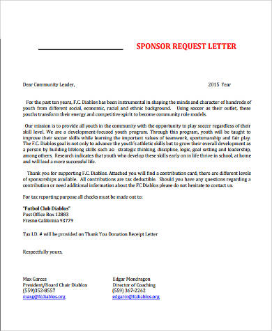 invite letter uk Sample   Examples 9 Word, in Sponsorship Letter PDF