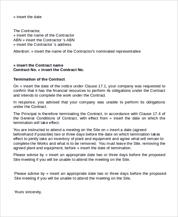 construction contract termination letter1