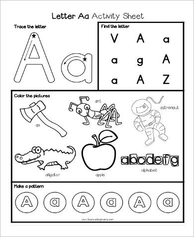 FREE 9+ Sample Printable Preschool Worksheet Templates in MS Word | PDF