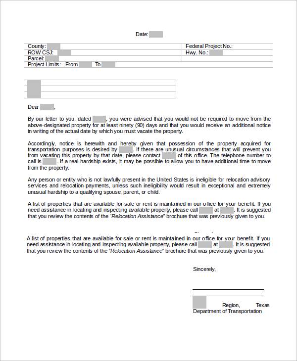 30 day eviction notice letter2