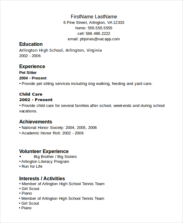 jobs for highschool graduates with no experience