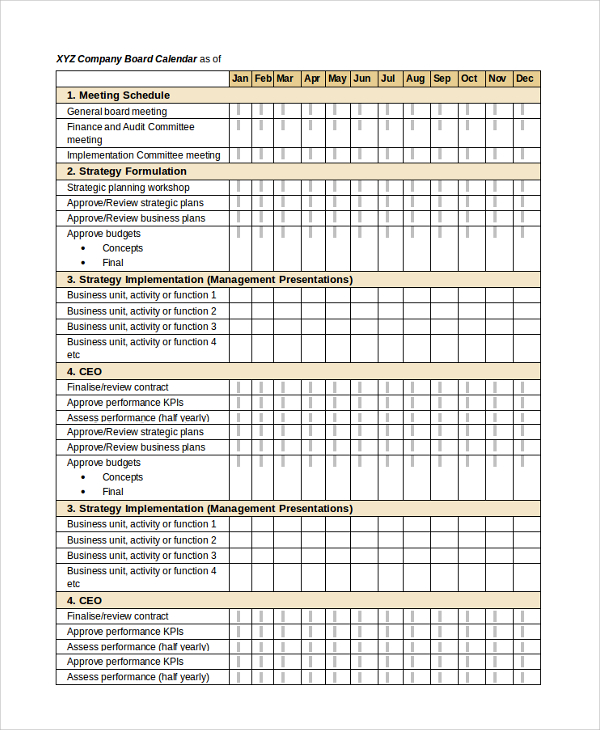 FREE 9 MS Word Calendar Samples In MS Word FREE 9 MS Word Calendar Samples In MS Word