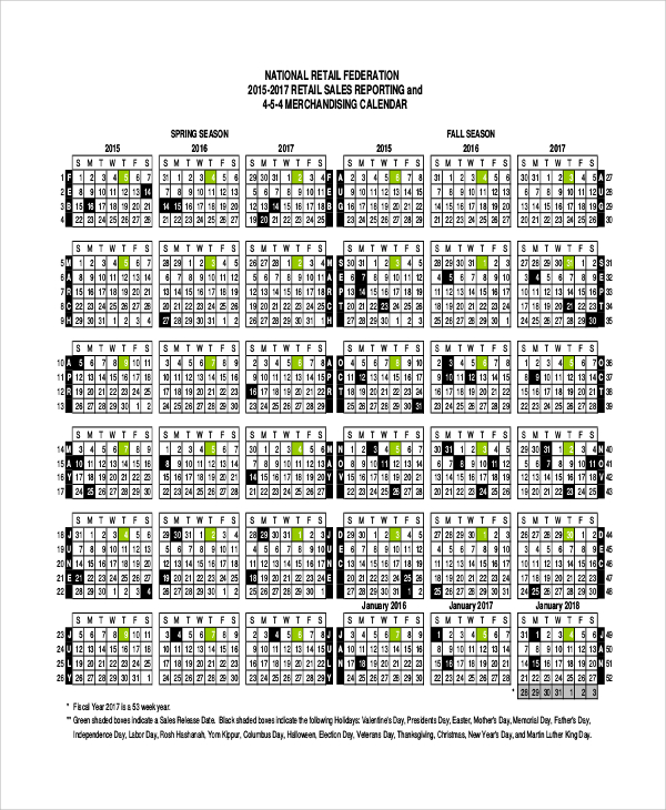 2024 Retail Fiscal Calendar Ania Meridel