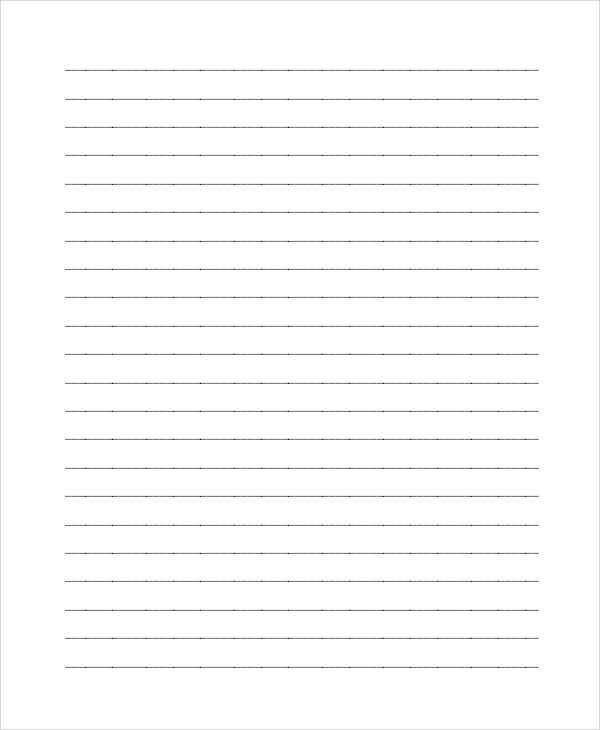 blank lined essay paper