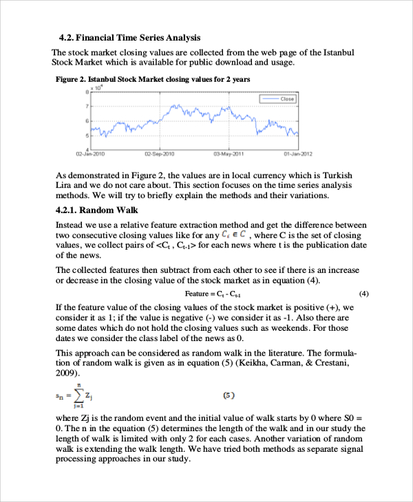 stock market time series analysis