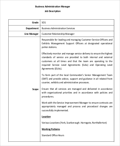 Finance And Administration Manager Job Description And Responsibilities / Plant Manager - Grain Milling Careers - As a crucial member of the finance team, a typical finance manager job description should include, but not be limited to: