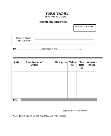 free 9 sample printable invoice templates in pdf ms word excel