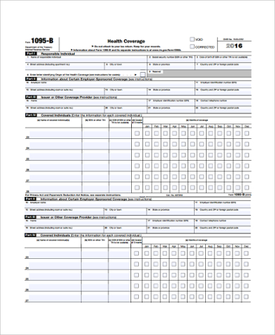 health insurance tax forms