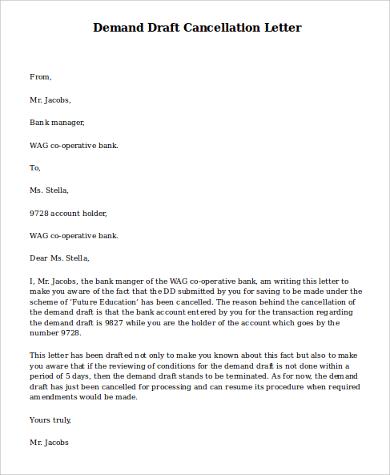 payment letter draft Sample Word, Demand  in  Letter Examples 9 PDF  of