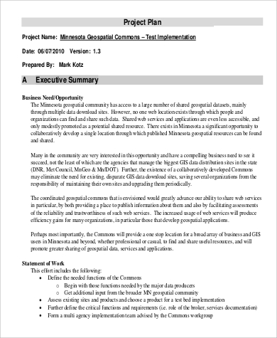 business plan project pdf