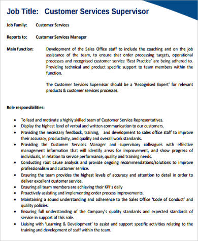 Free 8 Sample Customer Service Resume Templates In Ms Word Pdf