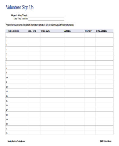 Parent Sign In Sheet Template from images.sampletemplates.com