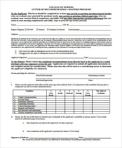Reference Letter Com