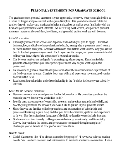 phd personal statement example history