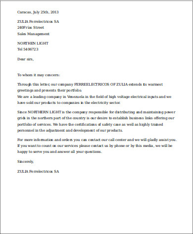 business services introduction letter1