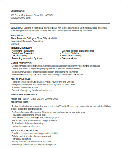 FREE 7+ Sample Resume With No Work Experience in MS Word | PDF