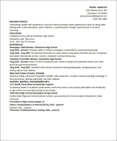 first job high school resume1