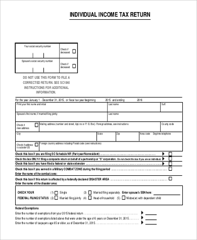 individual income tax extension form