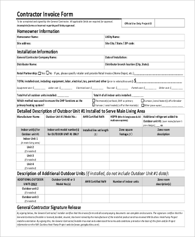 invoice dhl form Examples  Invoice  in Sample PDF 9  Word, Generic