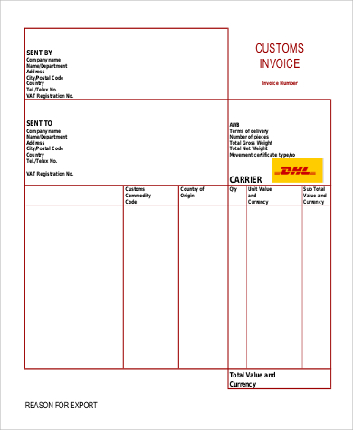 free 9 generic invoice samples in ms word pdf