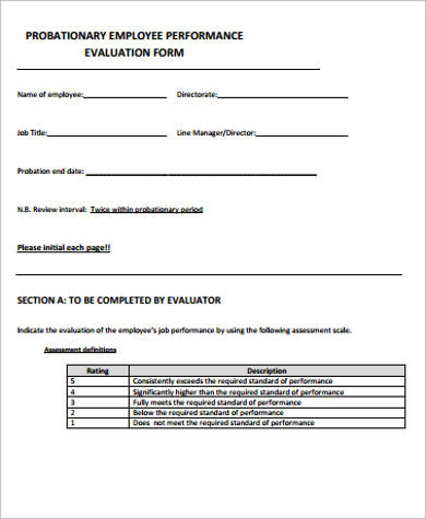 employee performance evaluation form1