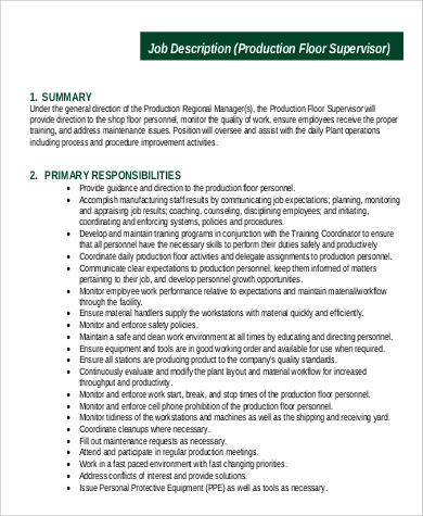 manufacturing production supervisor salary