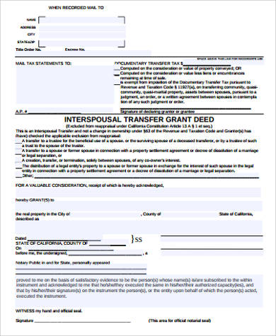grant deed transfer form pdf