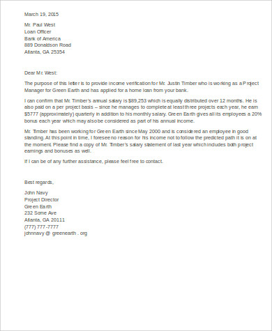 Employee Proof Of Income Letter from images.sampletemplates.com